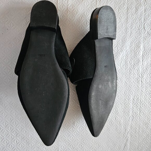 Jeffery Campbell Black Suede Flats - Picture 5 of 5